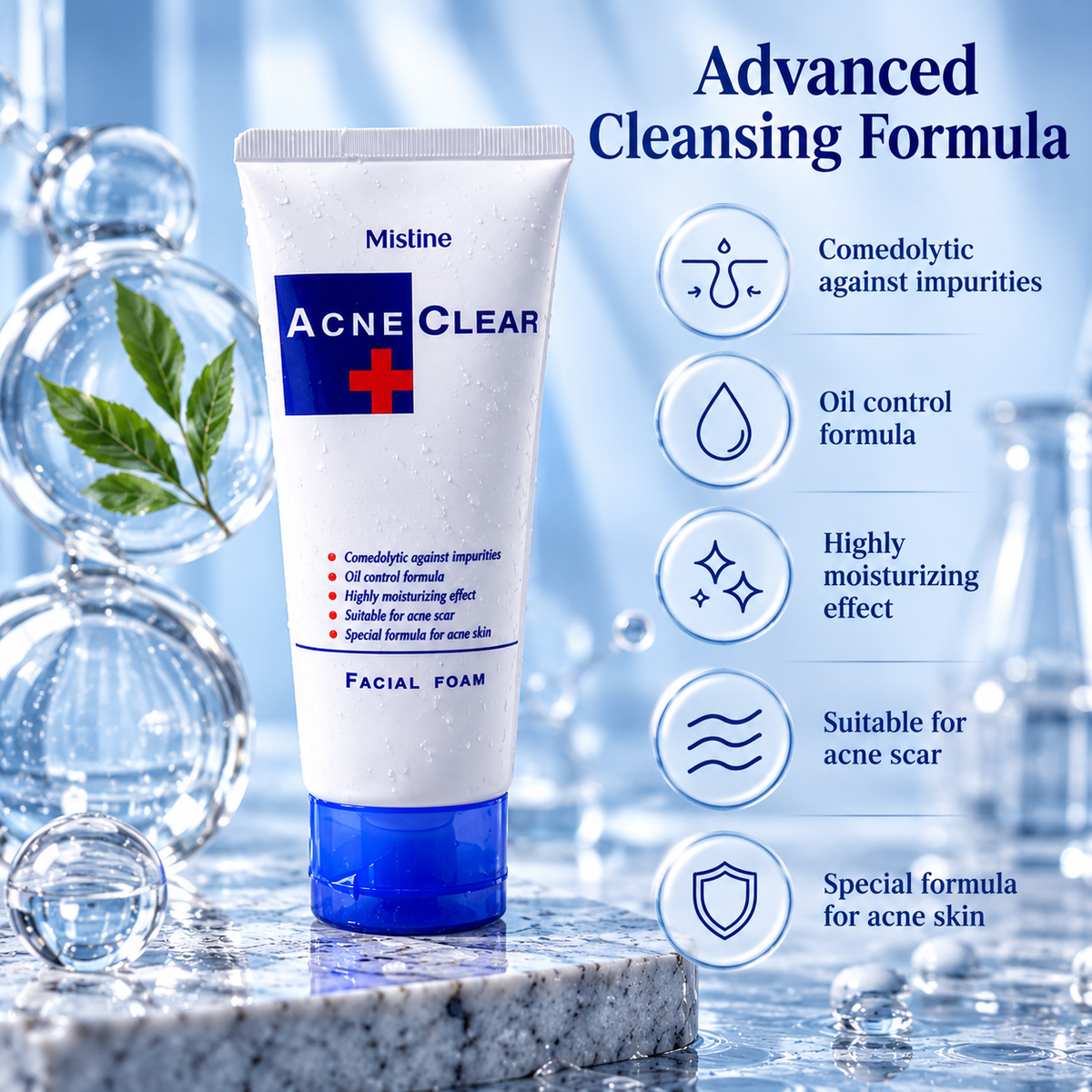 MISLINE Acne Clear Facial Kit