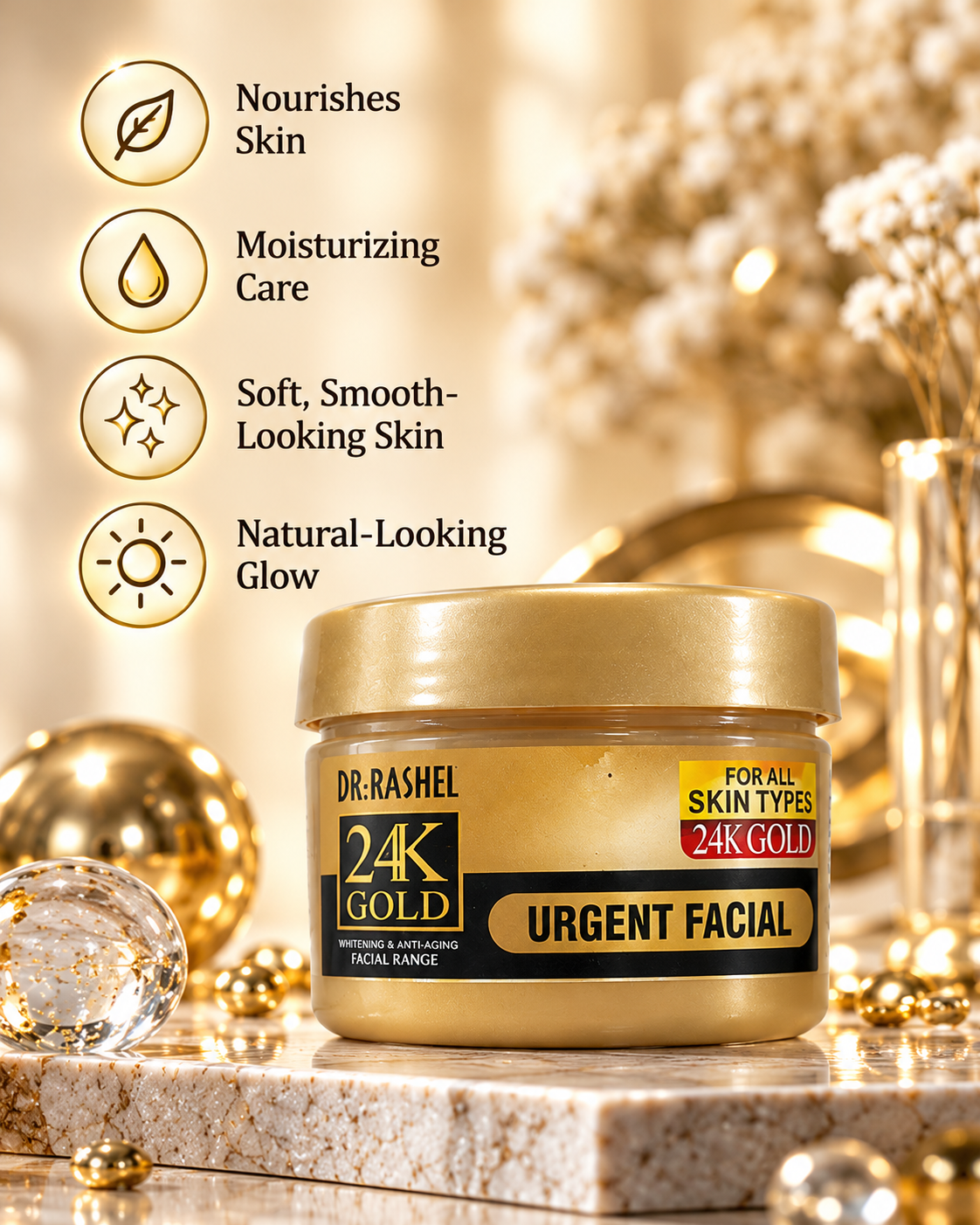 DR.Rashel 24K Gold Urgent Facial