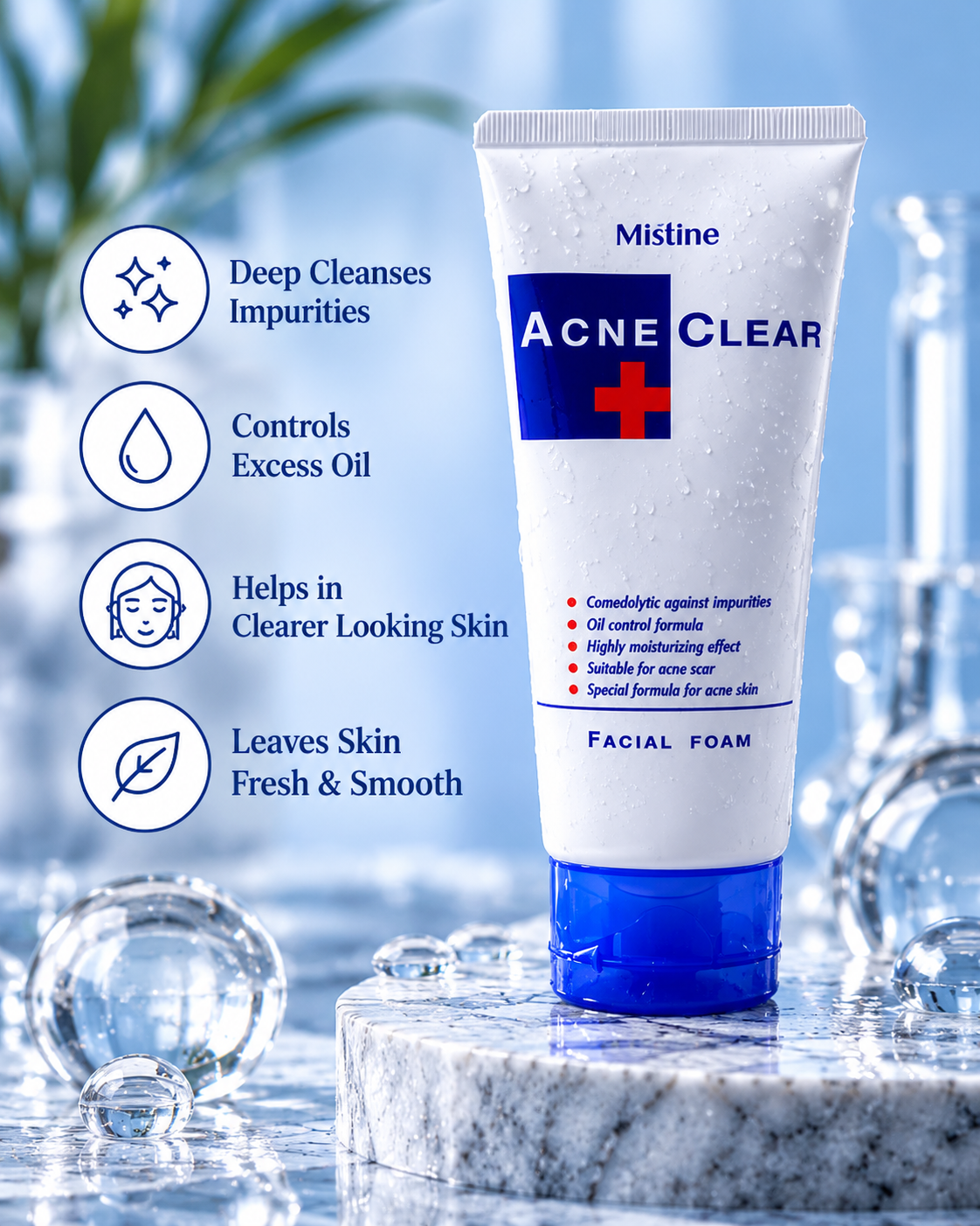 MISLINE Acne Clear Facial Kit