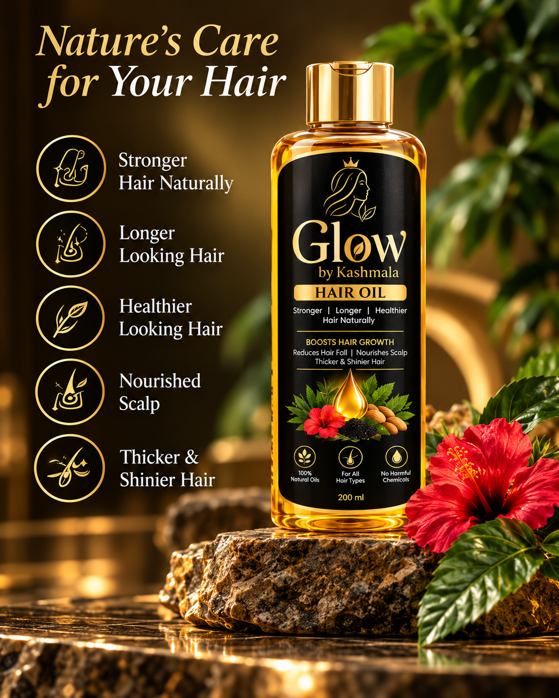 Glow by Kashmala Hair Oil