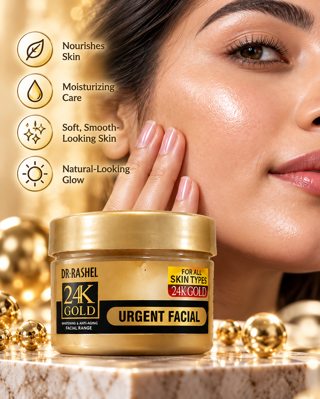 DR.Rashel 24K Gold Urgent Facial