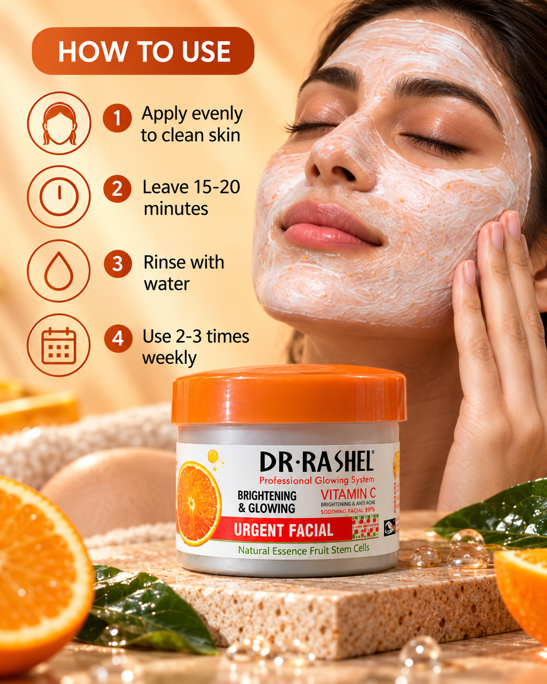 DR.RASHEL Vitamin C Facial Kit